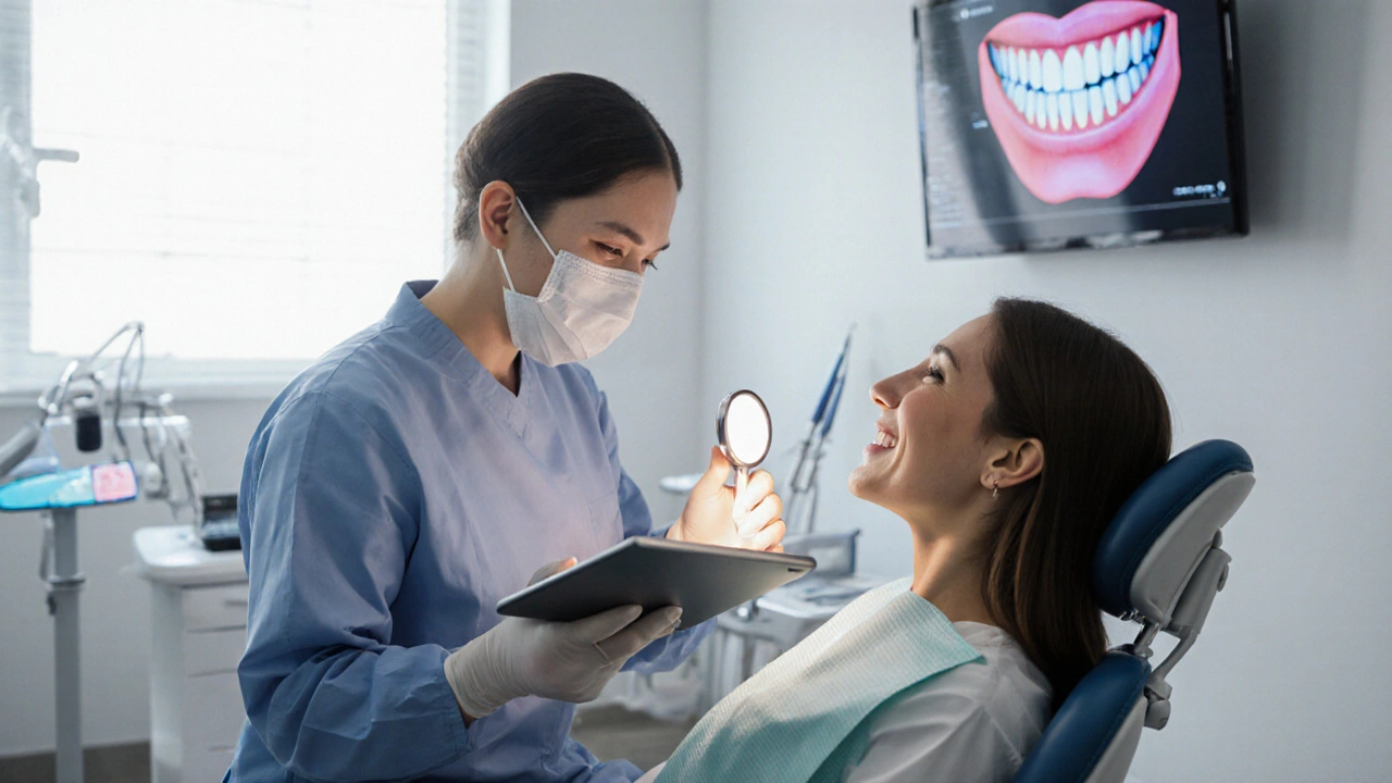 Keramické fazety: Jak probíhá konzultace u zubaře