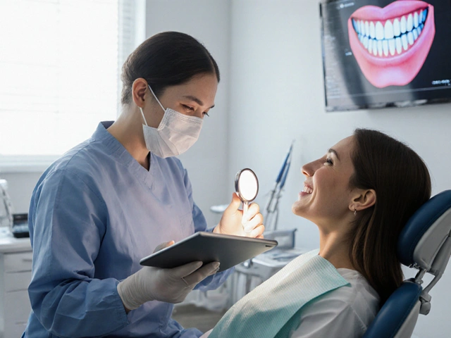 Keramické fazety: Jak probíhá konzultace u zubaře