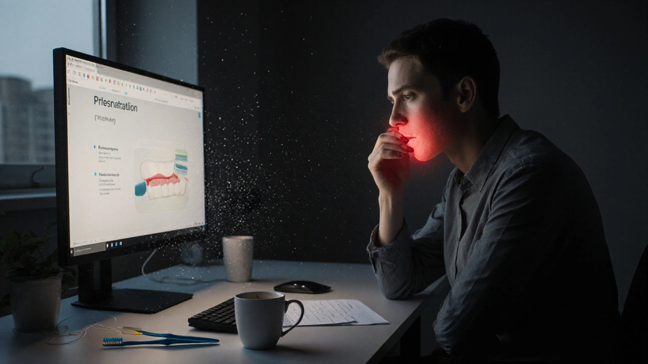 Jak zubní plak ovlivňuje náš výkon v práci