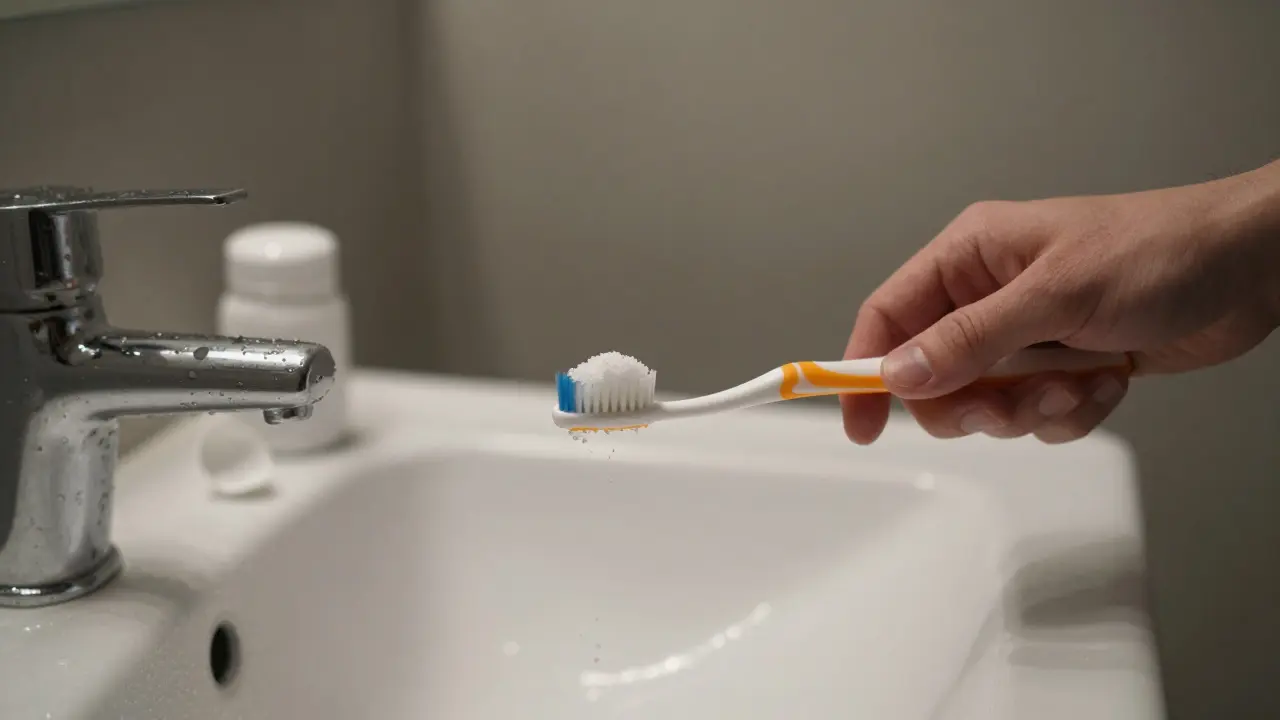 Co použít místo pasty na zuby při odstranění zubního kamene?