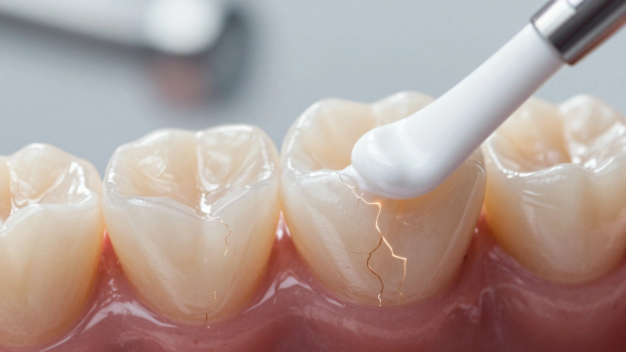 Jak často používat GC Tooth Mousse pro prasklá zubní sklovina?