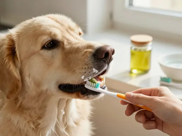 Jak vyrobit zubní pastu pro psy - přirozený způsob, jak odstranit zubní kámen a udržet ústa zdravá