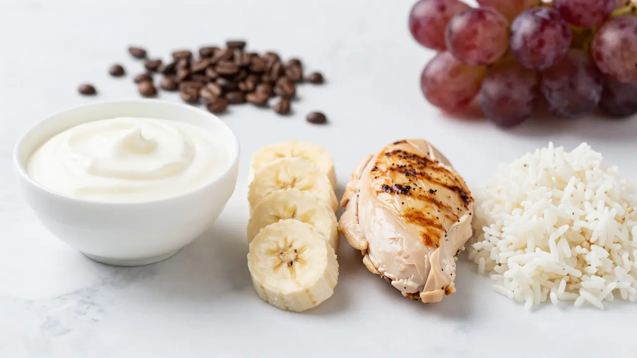Bílá dieta: jogurt, banány a kuřecí maso pro ochranu zubů