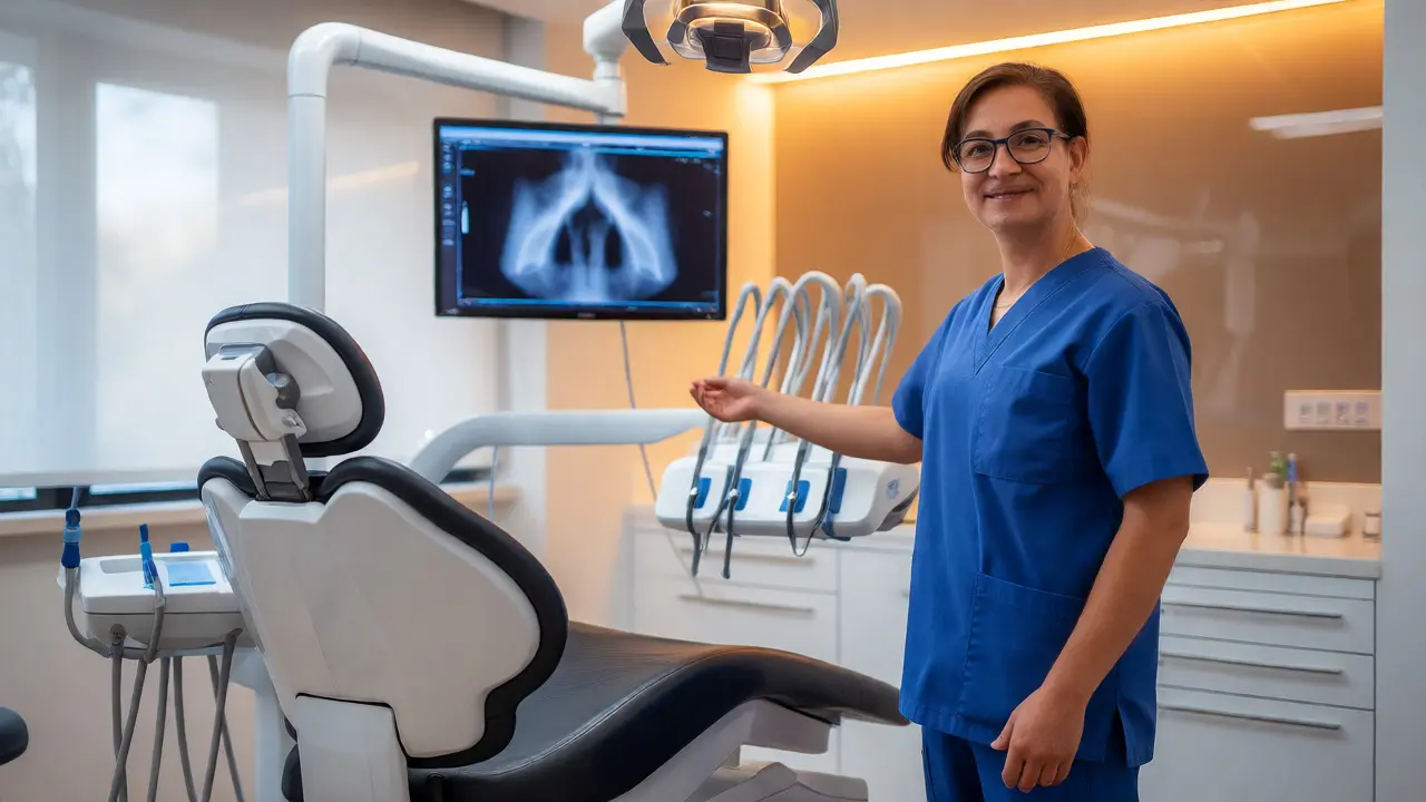 Přátelské prostředí moderní stomatologické ordinace